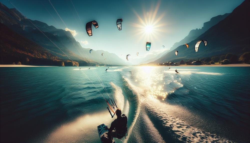 How To Kitesurf On A Lake-3